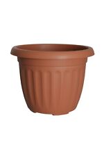 Round Athens Planter Black
