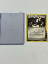 2006 Professor Cozmo's Discovery 10/12 Pokemon Card w/protective Case