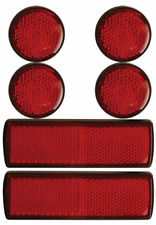 Motorcycle Rear Reflector Set