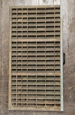 Antique Wooden Printer Drawer