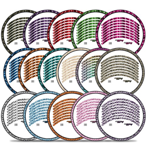 Mtb bike bicycle rim stickers - mtb,