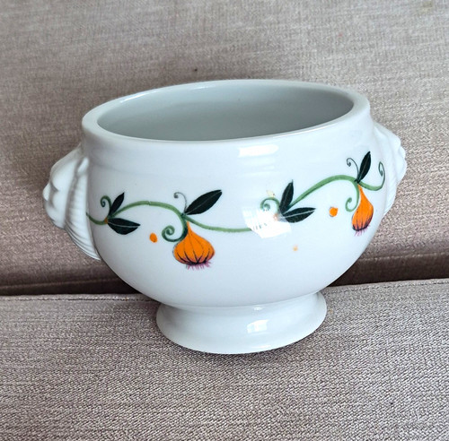 Ceramic serving bowl white - bowl,