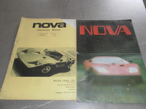 Nova kit car build manual - kit,