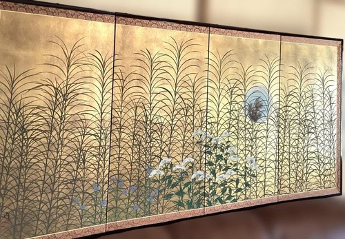 Japanese folding screen - japanese,