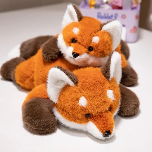 Lying fox plush - 40-65cm, |