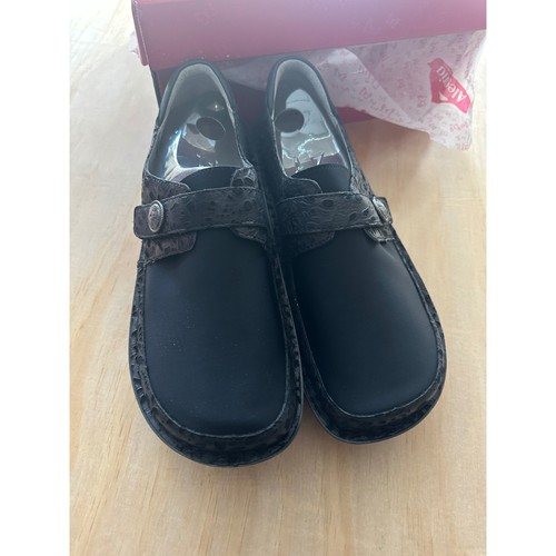 Alegria lite black floral - black,