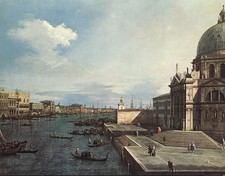 Canaletto the Grand Canal at