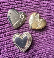 3x Vintage Variety Club Heart