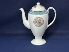 WEDGWOOD RUNNYMEDE COFFEE POT FIRST QUALITY EXCELLENT