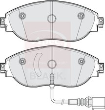 Brake Pads Set fits VW GOLF