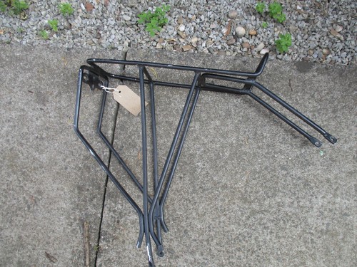 Bicycle rear rack black - rack,