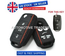 3 BUTTON Silicone Car Key