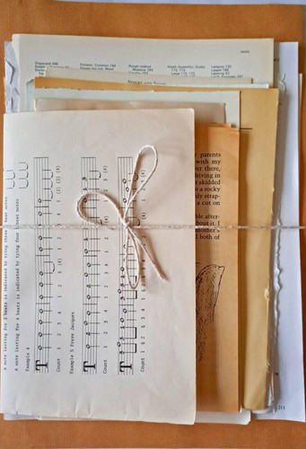 Vintage book pages ephemera - book,