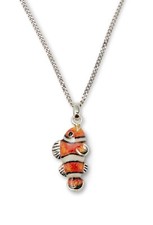 SATURNO Silver and Enamel