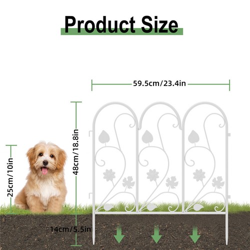 Metal decorative garden - garden, fence
