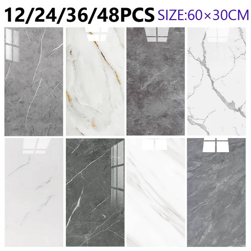 48x pvc marble tiles - 12/24/48x,