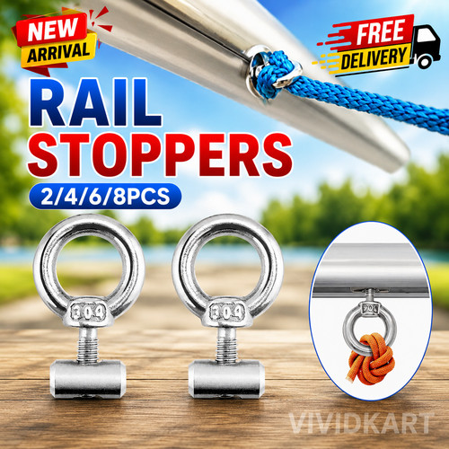 Stainless steel awning rail - stainless,
