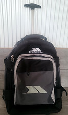 Trespass Wheel Cabin Bag Luggage Suit Case Telescopic Handle Travel Plane Zip