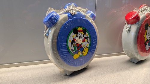 Vintage blue disney round - vintage,