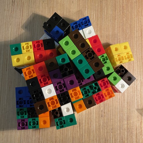 190 unifix cubes - unifix,