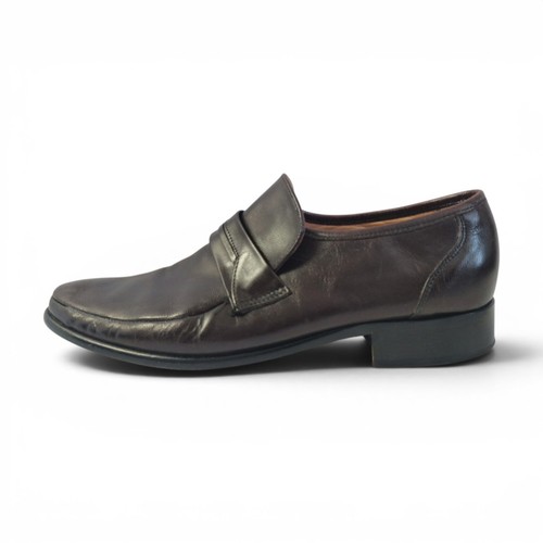 Grenson loafers burgundy brown - loafers,
