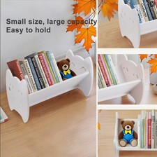 White Desktop Bookshelf