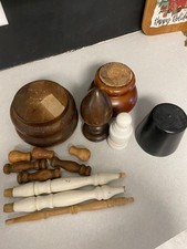 Assorted Wooden Spindles & Leg