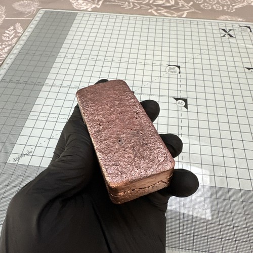 604 copper ingot made - 0.604, kg