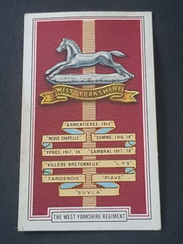 Gallaher cigarette cards army - cigarette,
