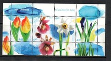 ESTONIA MNH 2003 MS440 FLOWERS