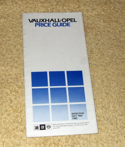 Vauxhall opel price - vauxhall,