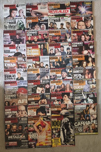 Kerrang issues - kerrang!, x