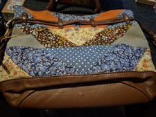 Mantaray Foral And Denim Handbag