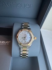 TAG Heuer Aquaracer White Mother of Pearl Women's Watch - WBD1423.BBO321