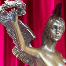 Bronze Sculpture Statue Woman