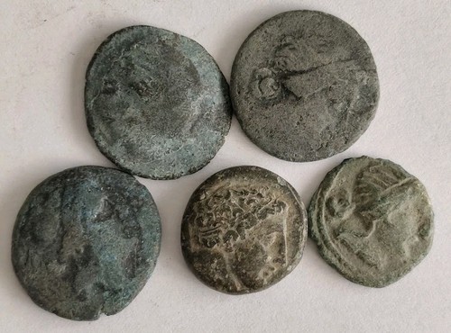 Lot ancient greek bronze - lot, 5