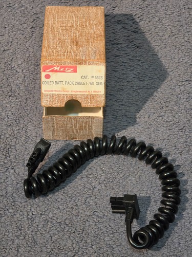 Metz coiled battery pack - battery, cable