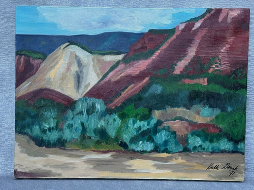 Holli gersh signed oil - holli,