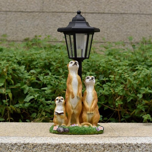 Garden meerkat statue - garden,