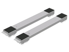 Adjustable 4pcs Furniture Dolly Washing Machine Fridge Dryer Roller Cart Wheels 