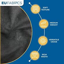 INTERFACING FABRIC BLACK