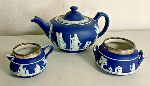 Wedgwood jasper tea - jasper, blue