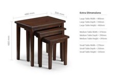 Nest of Coffee Tables Set of 3