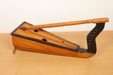 Vintage Wooden Andean Harp South American Peruvian Spanish Instrument 17"