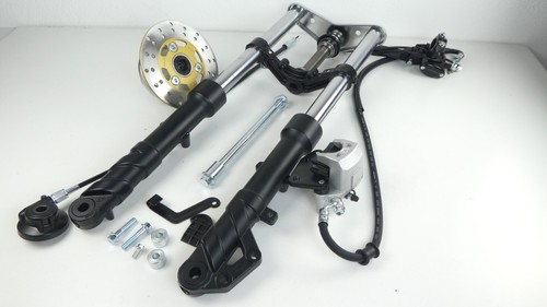 Fork for 30mm black - black, 560mm