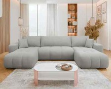 U-Shaped Corner Sofa Bed