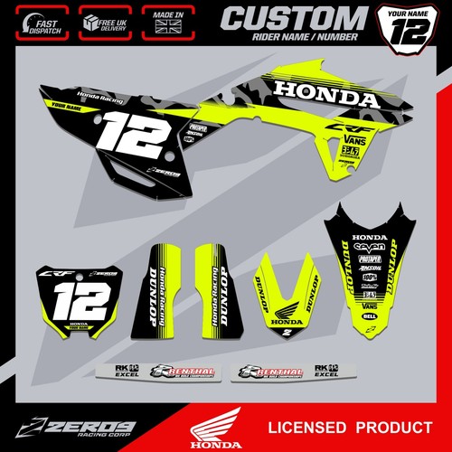 Honda motocross graphics - motocross,