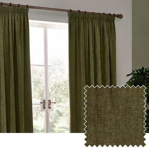 Yard heavy chenille - heavy, blackout