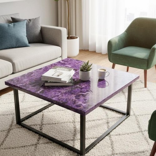Luxury amethyst stone coffee - stone,