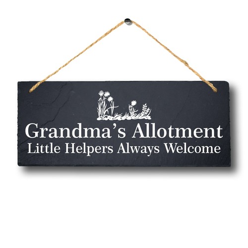 Personalised slate hanging - slate,